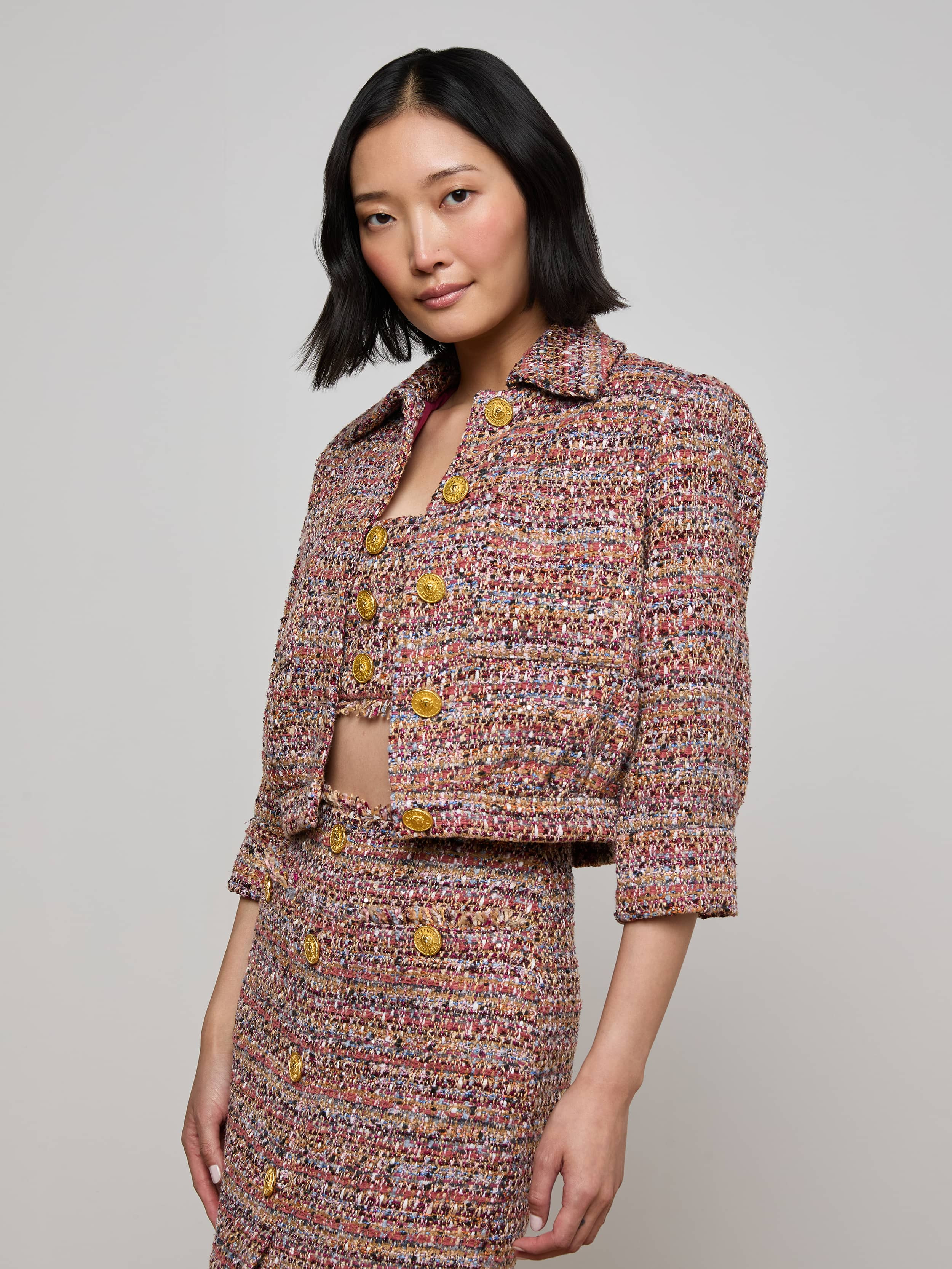 Jia Tweed Jacket - 3