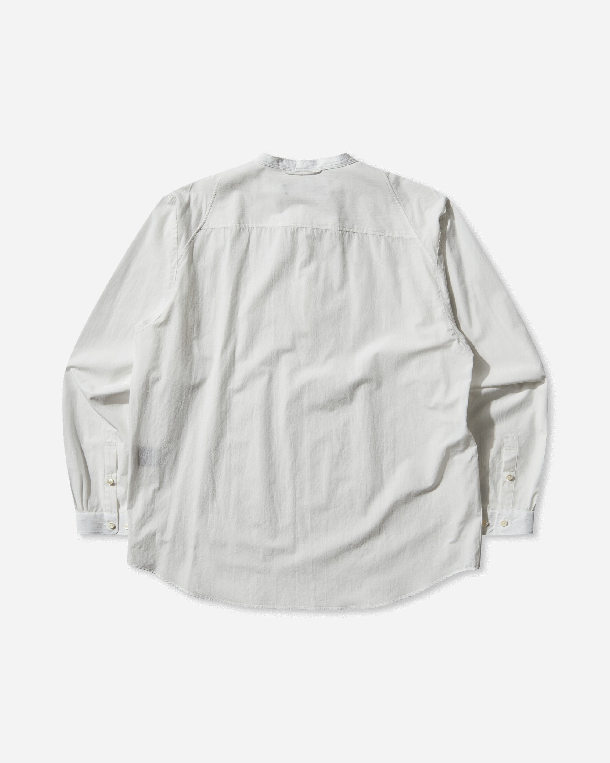 Men's Cotton Typewriter Pullover Shirt White - 2
