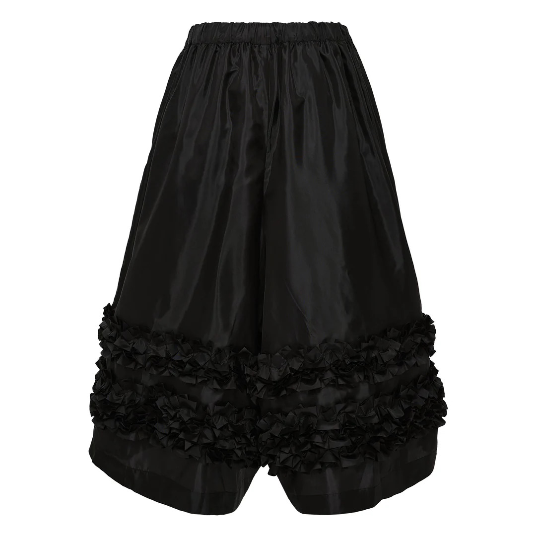 Gathered Hem Skirt - 2