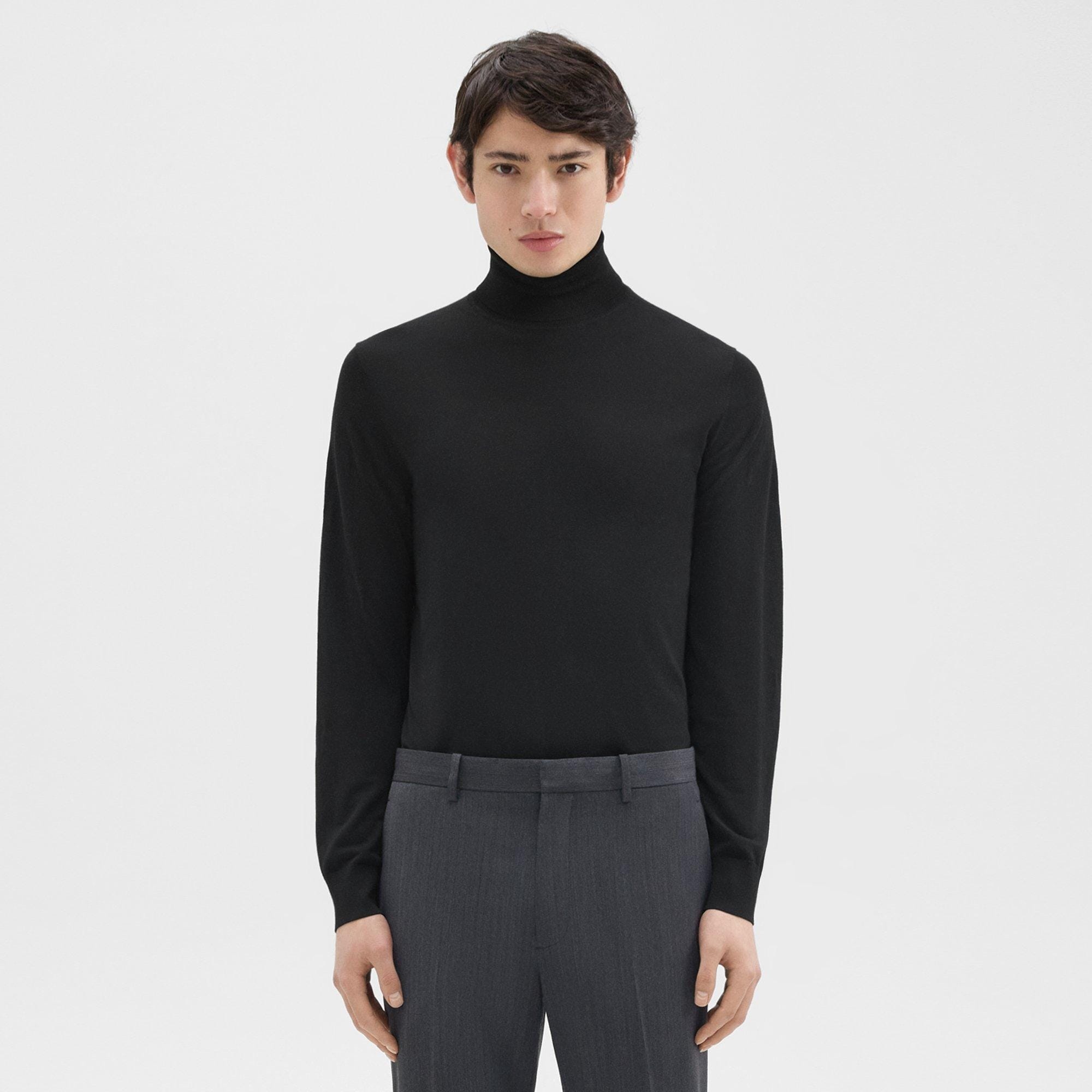 Turtleneck Sweater in Regal Wool - 2