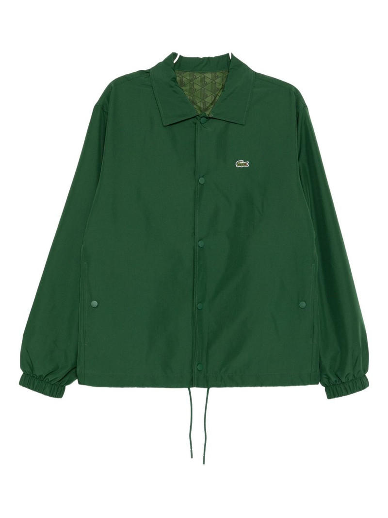 logo-embroidered jacket 1