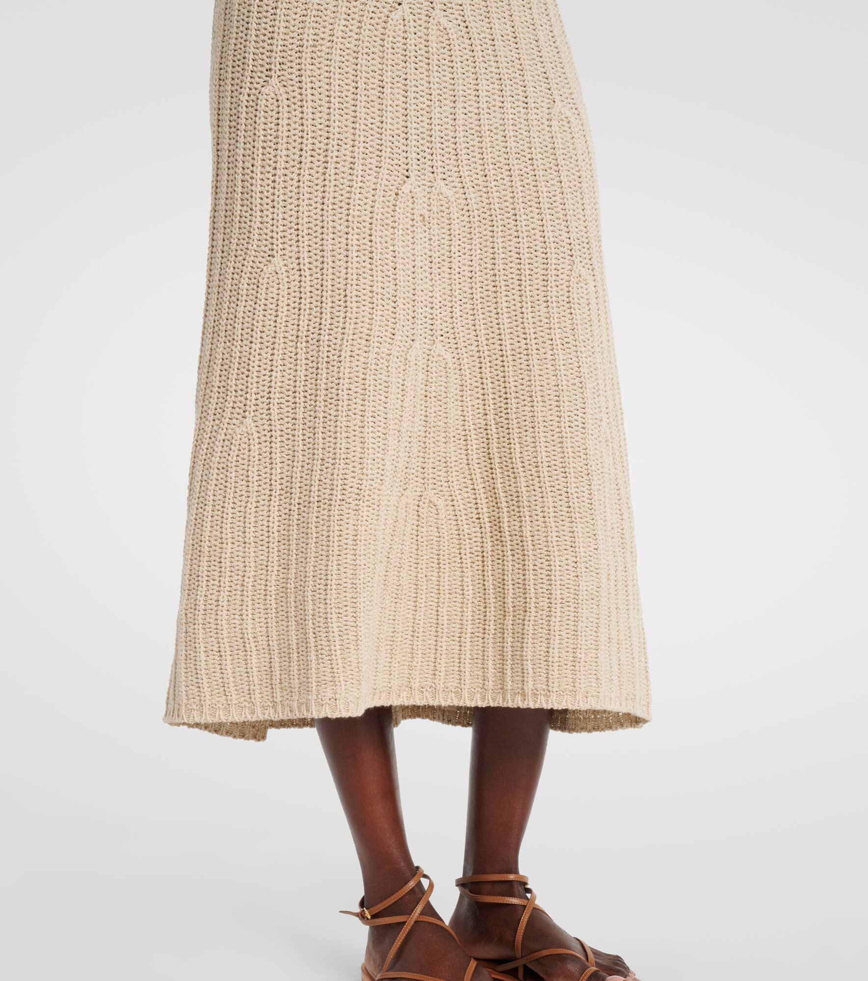 Uccio linen and cotton maxi dress - 5