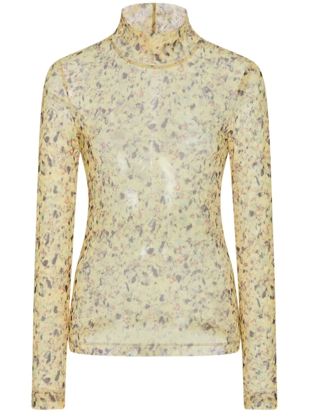 Foam roll-neck T-shirt - 1