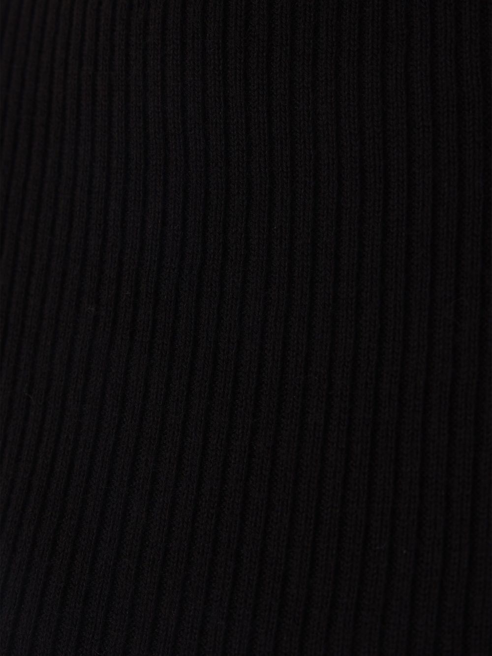 ribbed open-back top - 4