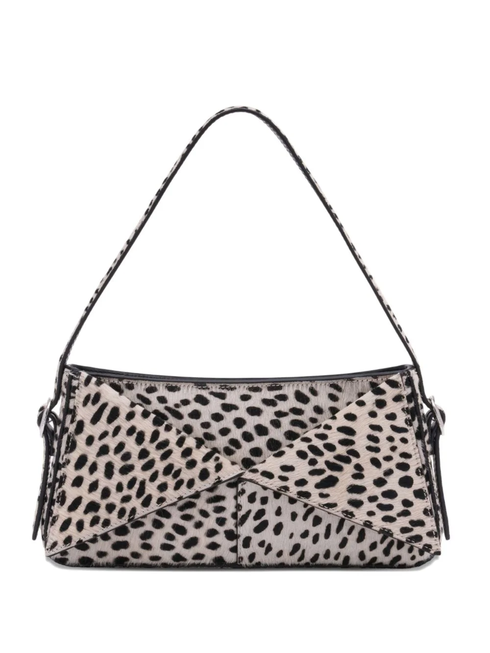 animal-print baguette shoulder bag - 1