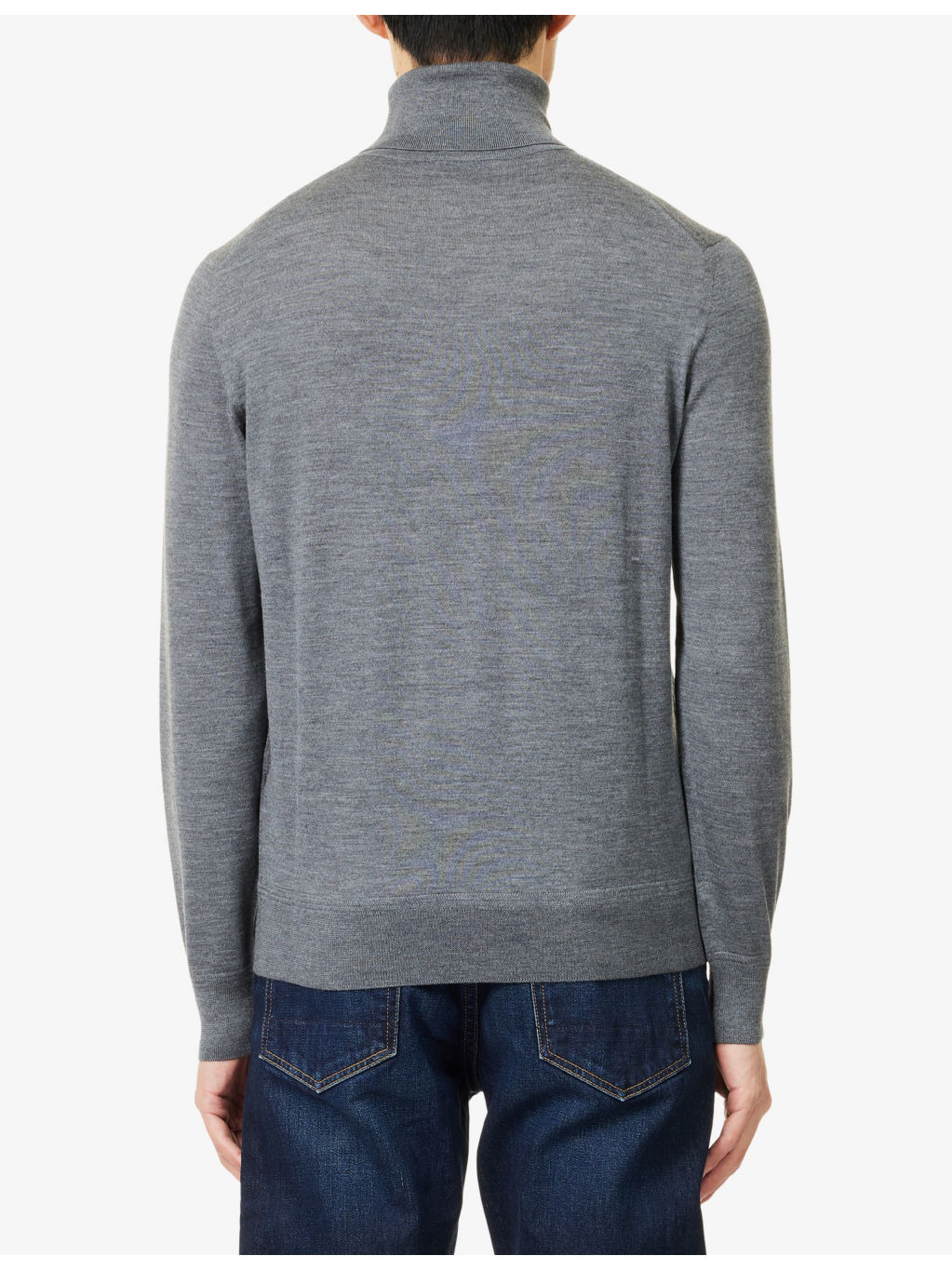 Turtleneck Regular-Fit Wool Jumper - 4