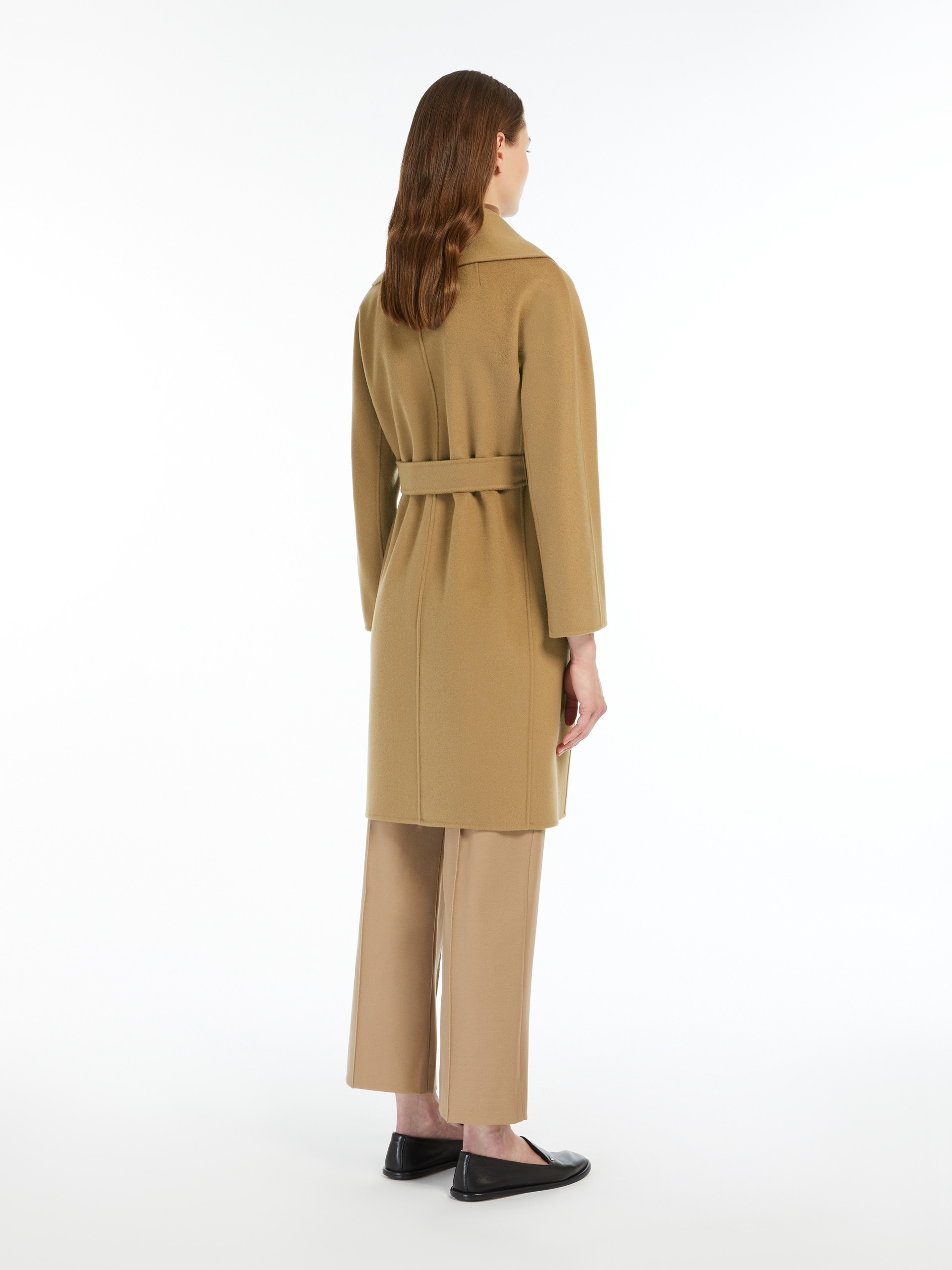 MESSI Double-faced wool robe coat - 4