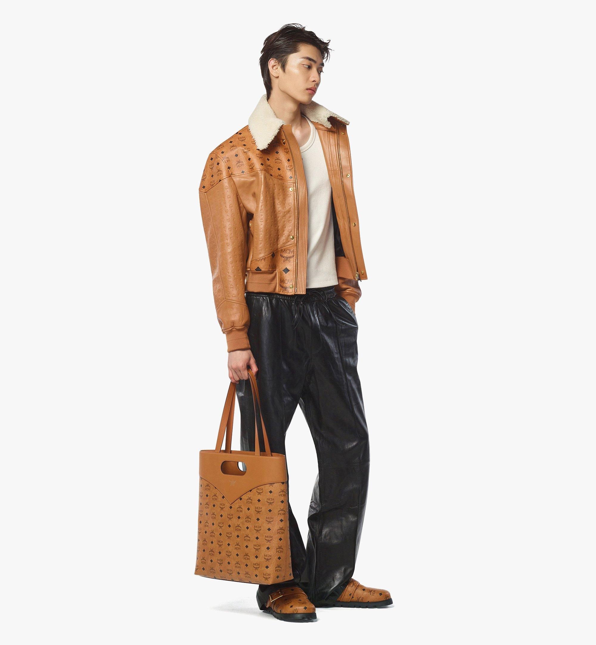 Diamond Tote in Visetos Leather Mix - 7