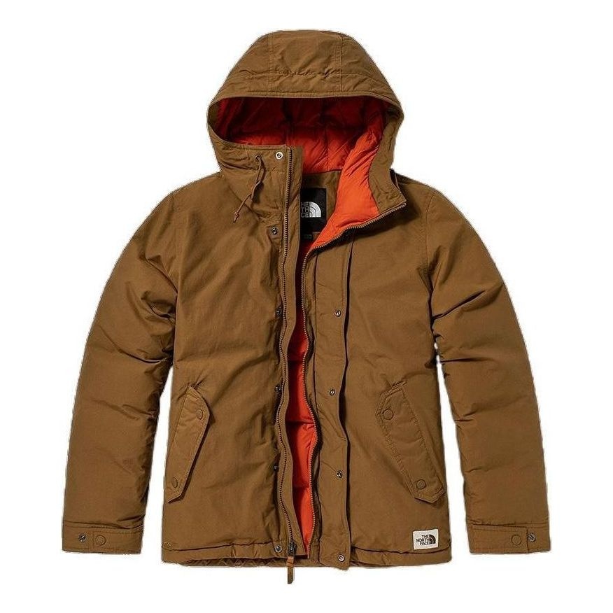 THE NORTH FACE 700 Wind Puffer Jacket 'Brown' NF0A5AZT-0M2 - 1