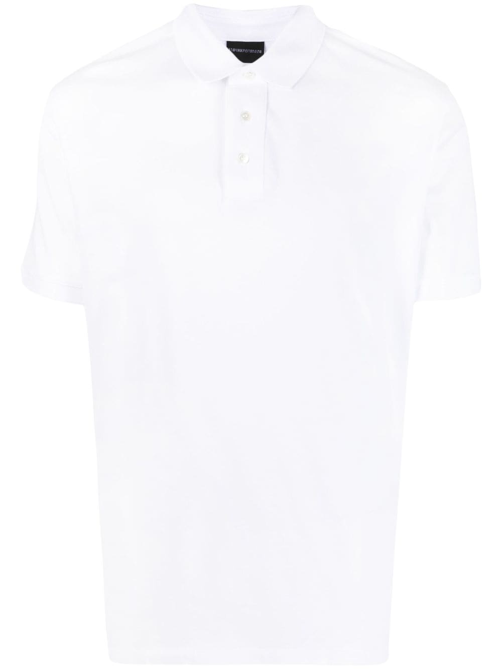 tonal embroidered-logo polo shirt - 1