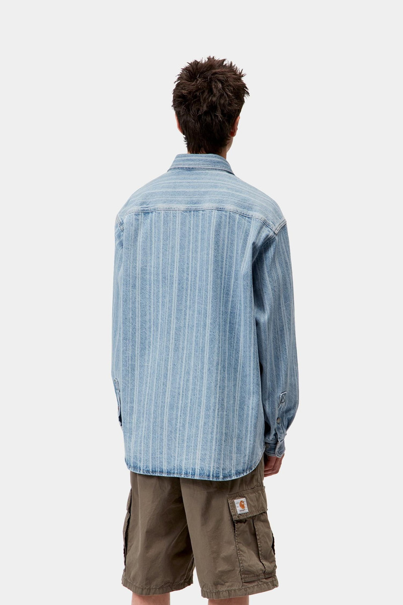 Rylan Stripe Shirt Jacket 6