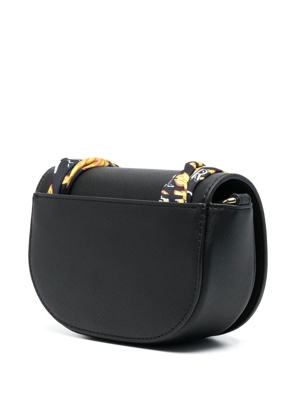 baroque-print detail shoulder bag - 3