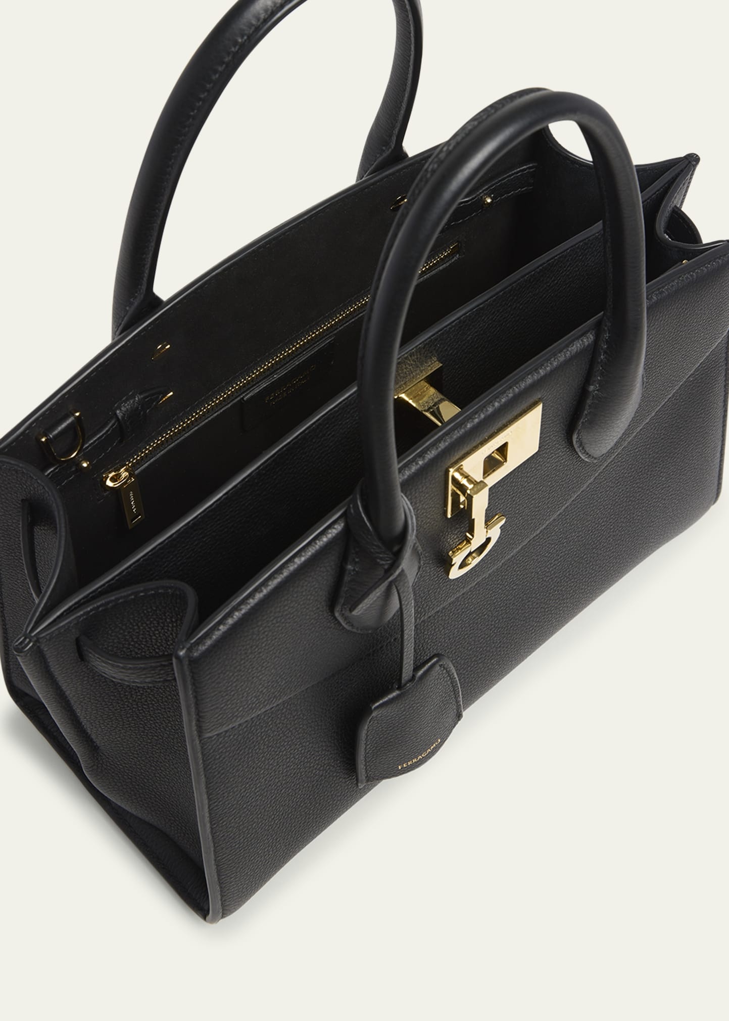 The New Studio Soft Leather Top-Handle Bag - 3