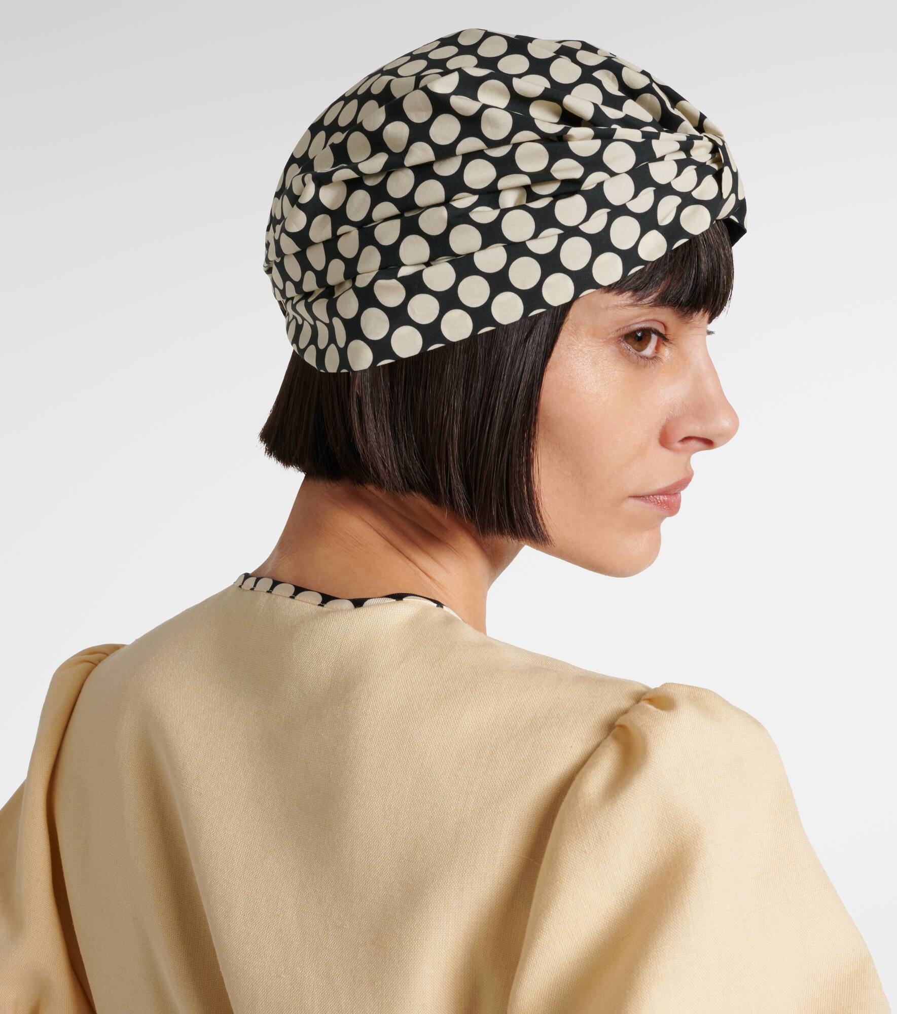 Escape Plus De Pois cotton head wrap - 2