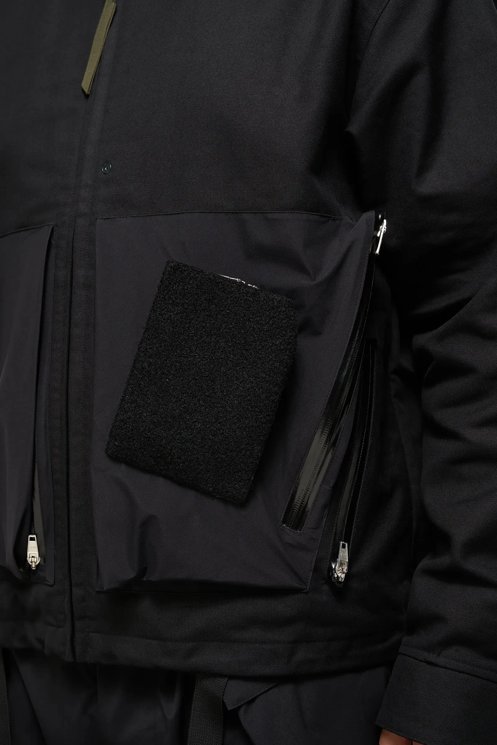 ACRONYM J121A-KI Cotton Jacket Black - J121A-KI_SS25 | REVERSIBLE