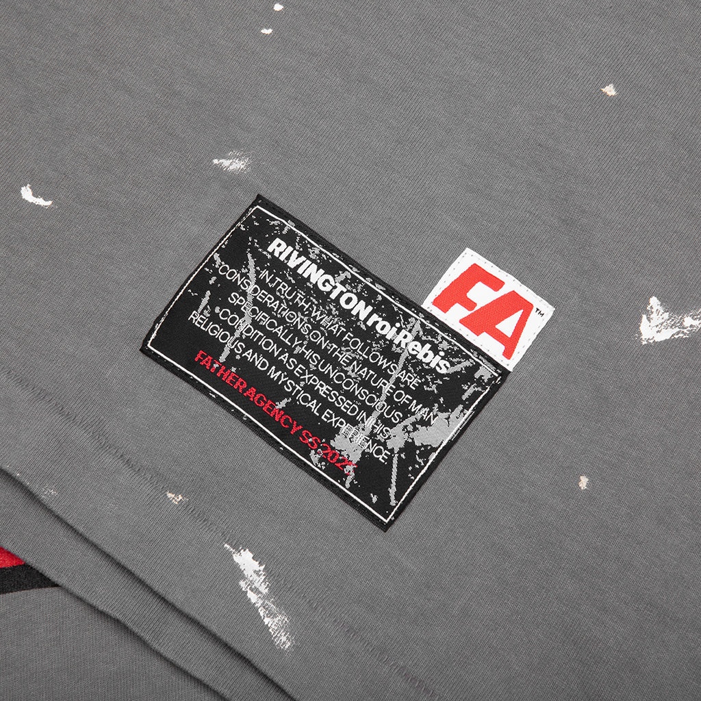 LOVE STUFF L/S TEE - GREY - 4