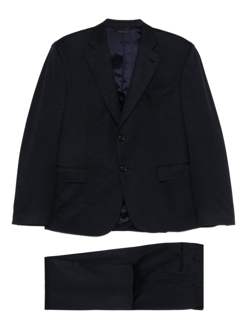button single-breasted suit 1