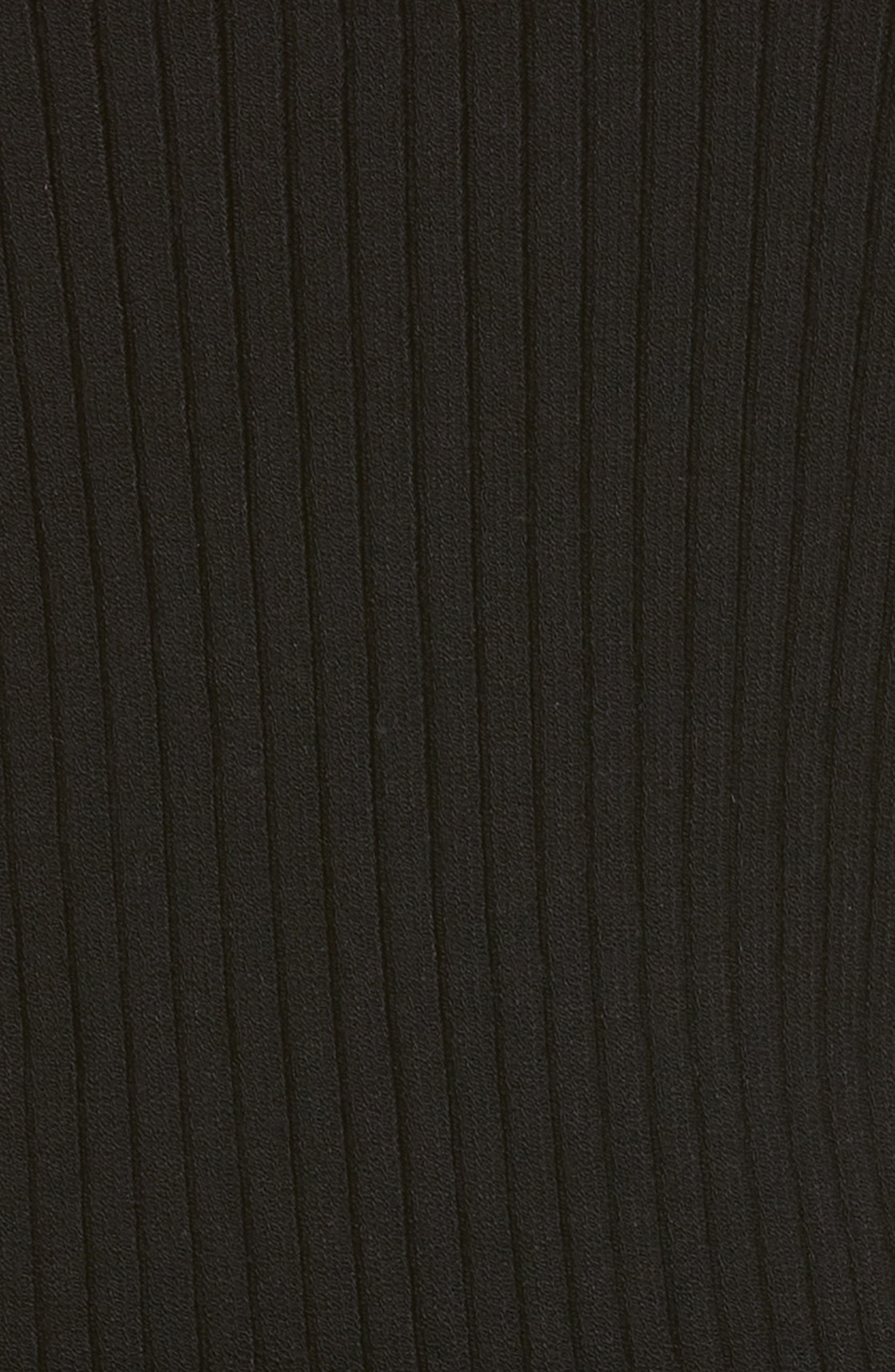 Courrèges Logo Rib Knit Tank in Black at Nordstrom - 7