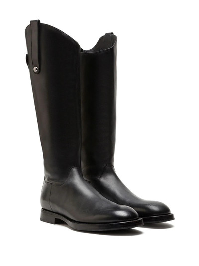 Dolce & Gabbana leather riding boots outlook