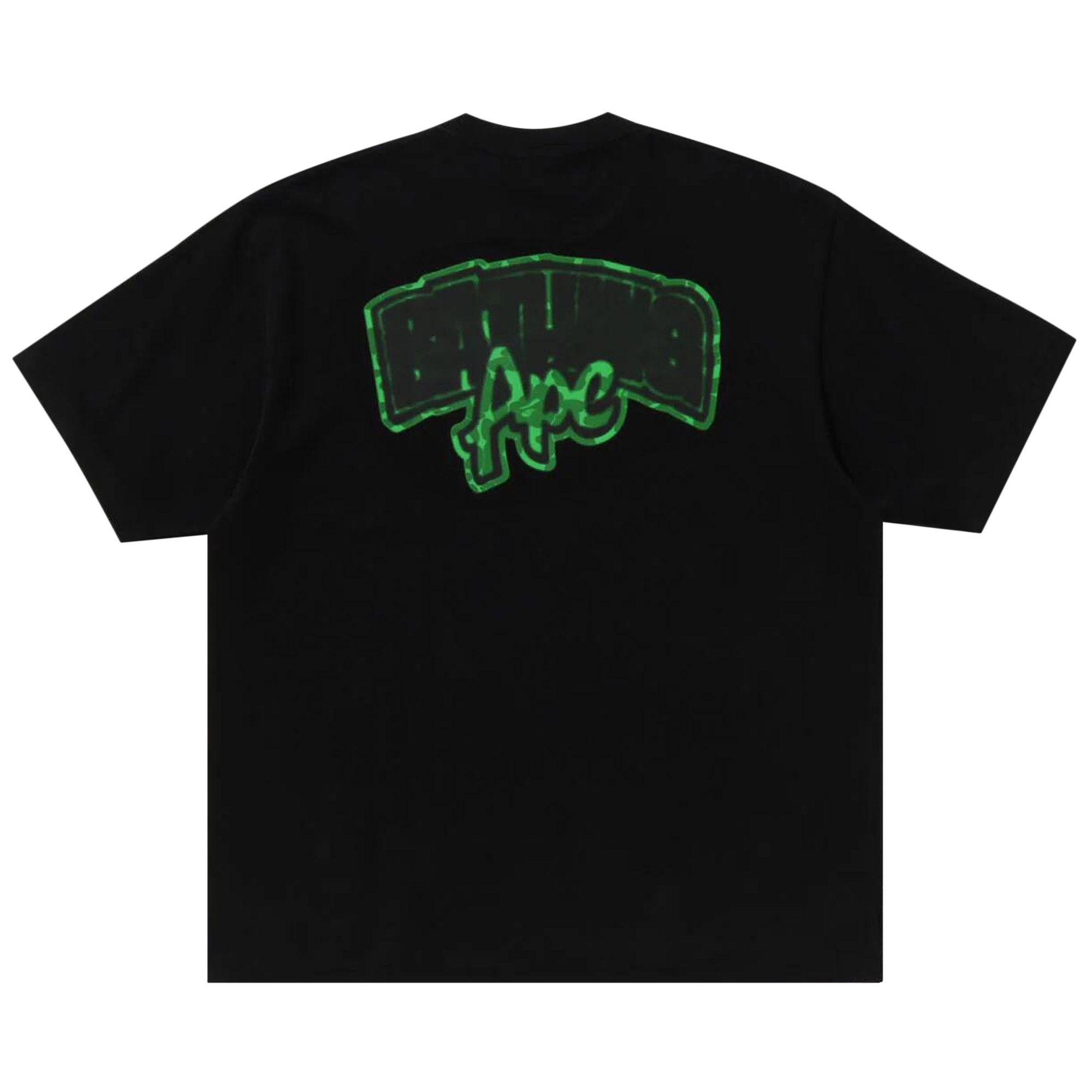 BAPE Spray Frankenstein Relaxed Fit Tee 'Black' - 2