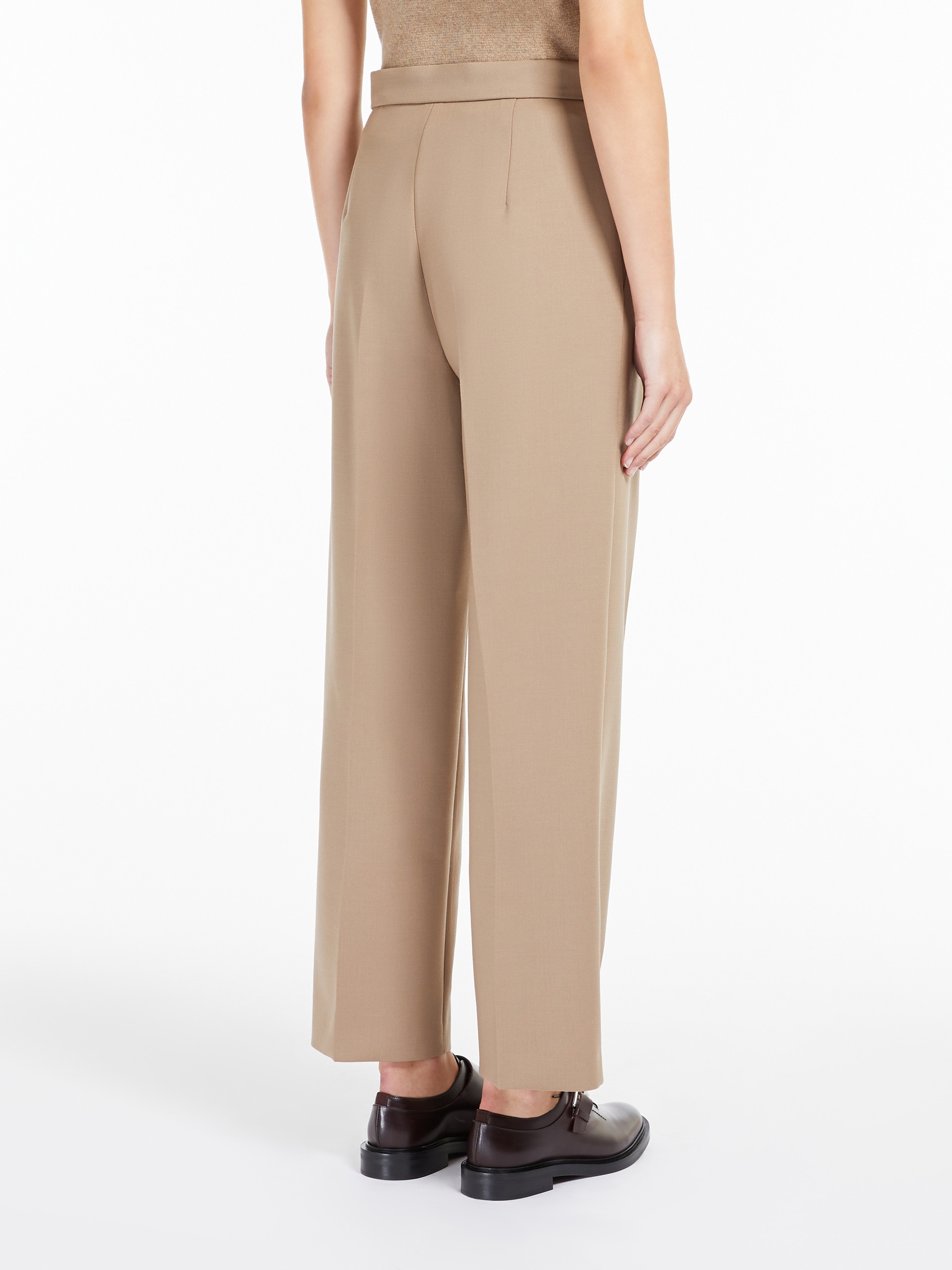 VERBANO Slim-fit, stretch-wool trousers - 4