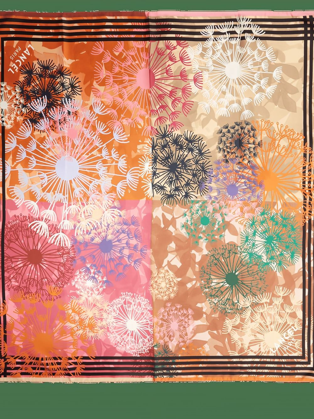 Quadri Feux D'Artifice-motif scarf - 2