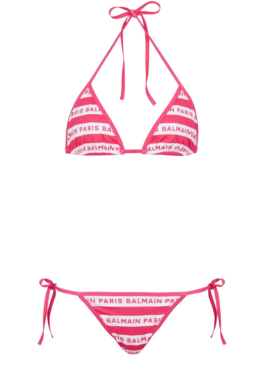 Balmain Paris triangle bikini - 1