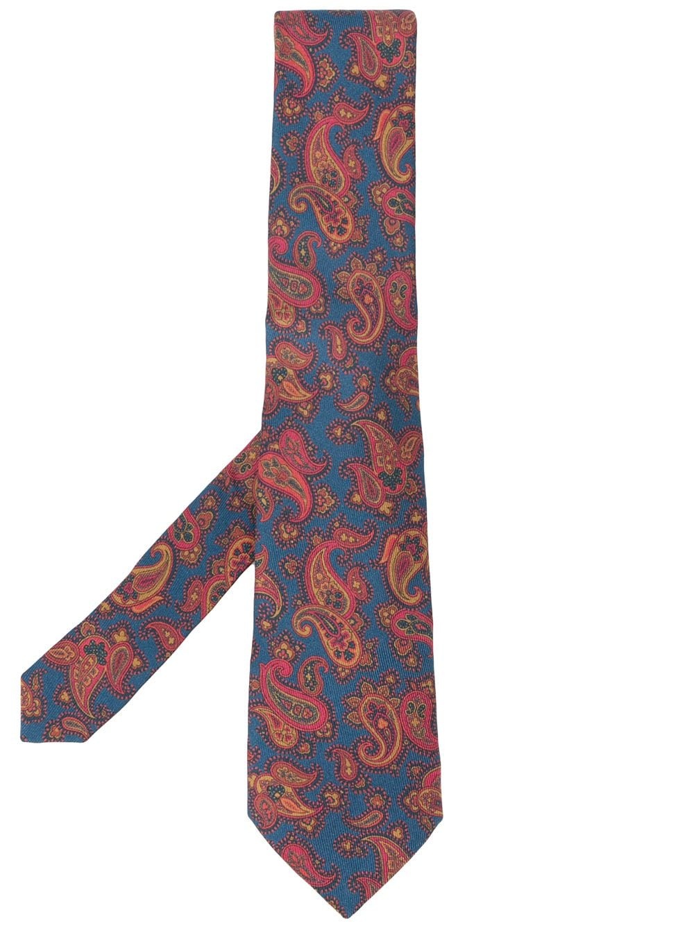 paisley-print tie - 1