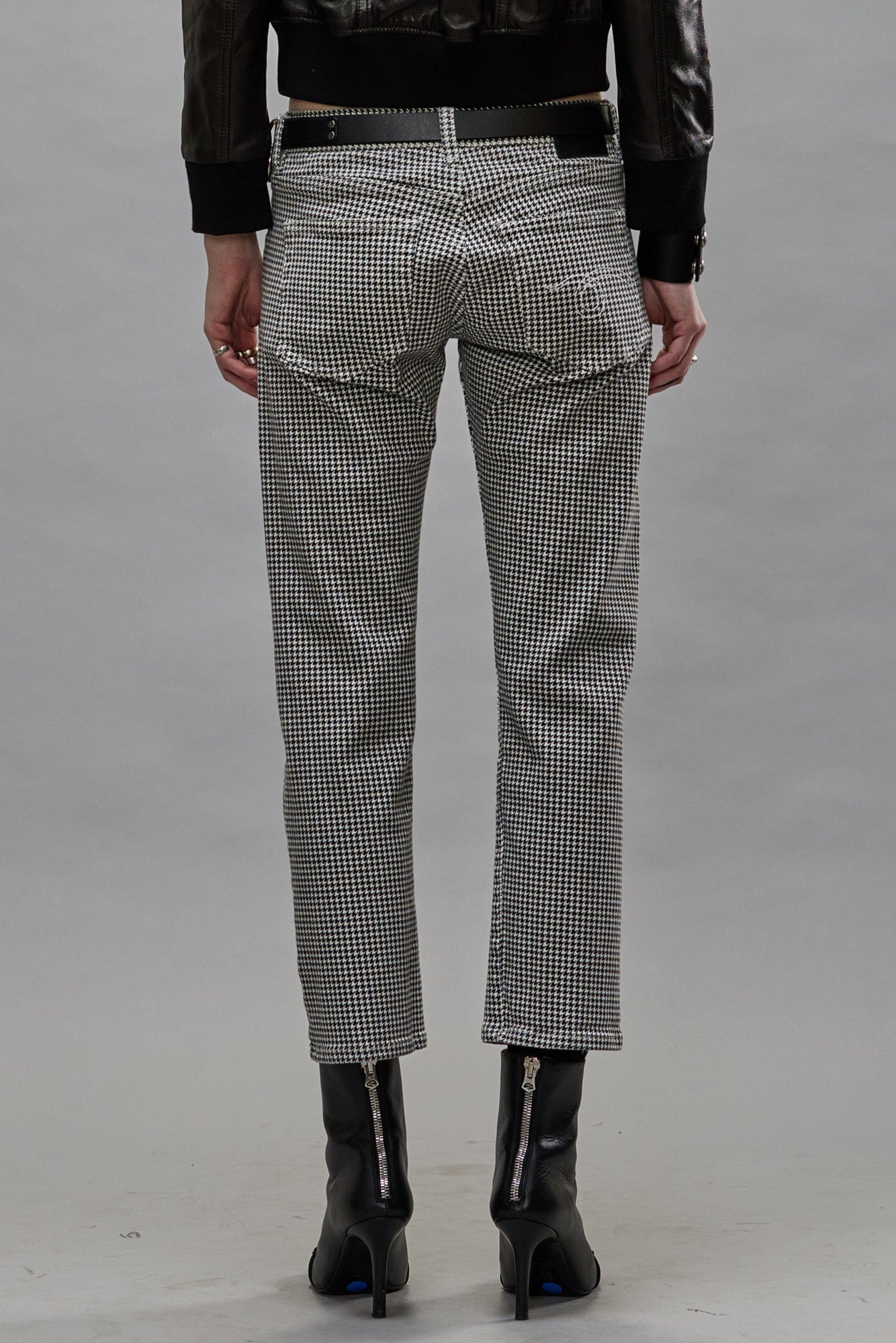 BOY STRAIGHT - PRINTED HOUNDSTOOTH - 4