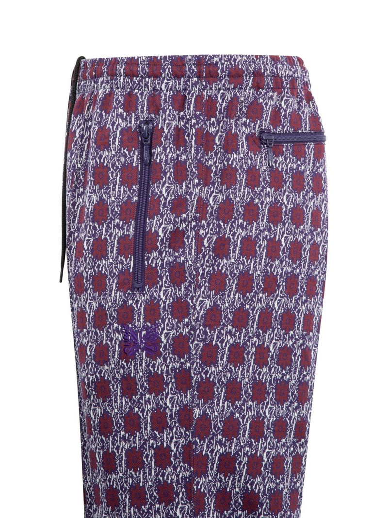 NEEDLES jacquard track pants outlook