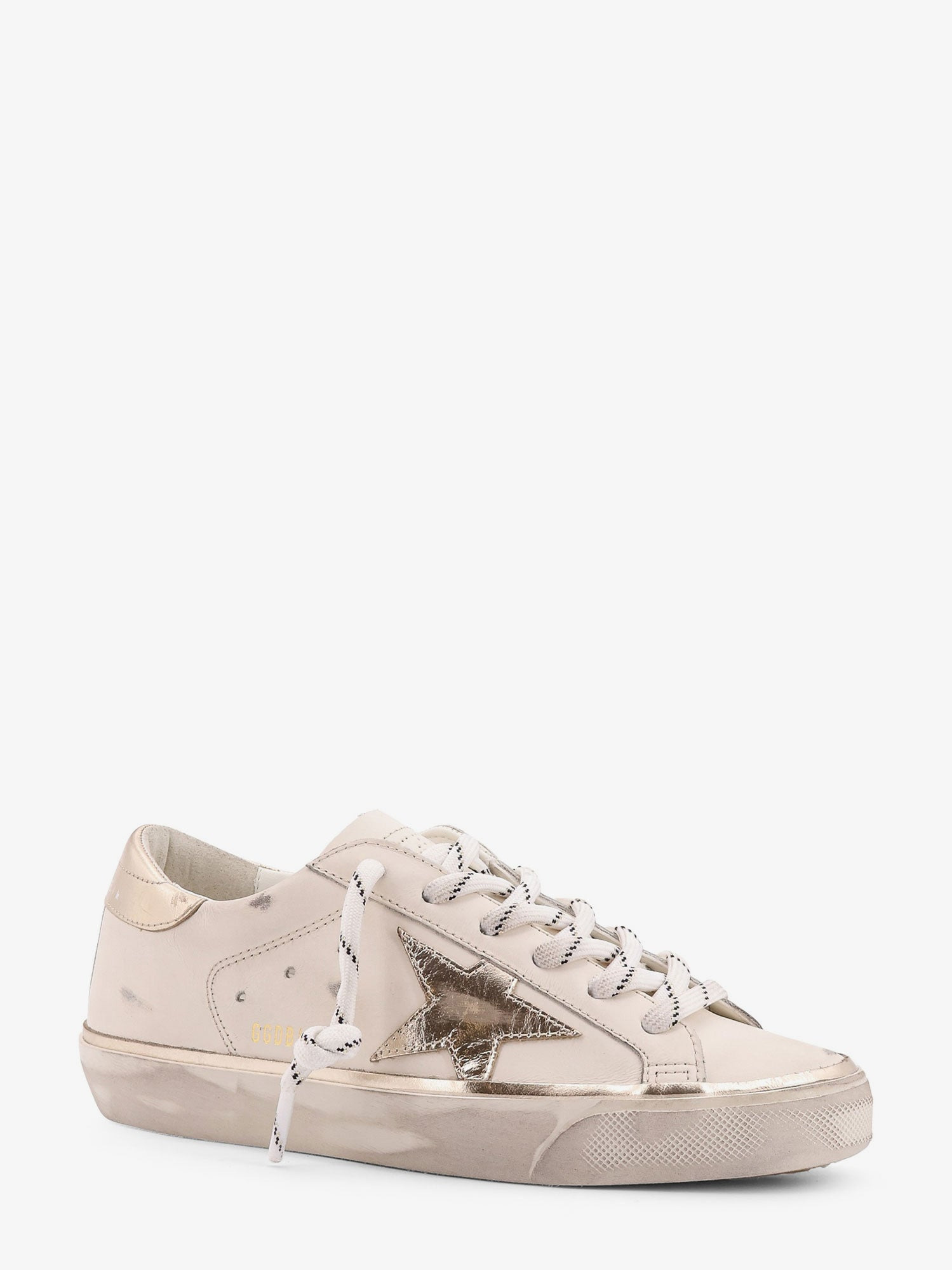 Super-Star Classic With List Low-Top Leather Sneakers With Used Effect - 2