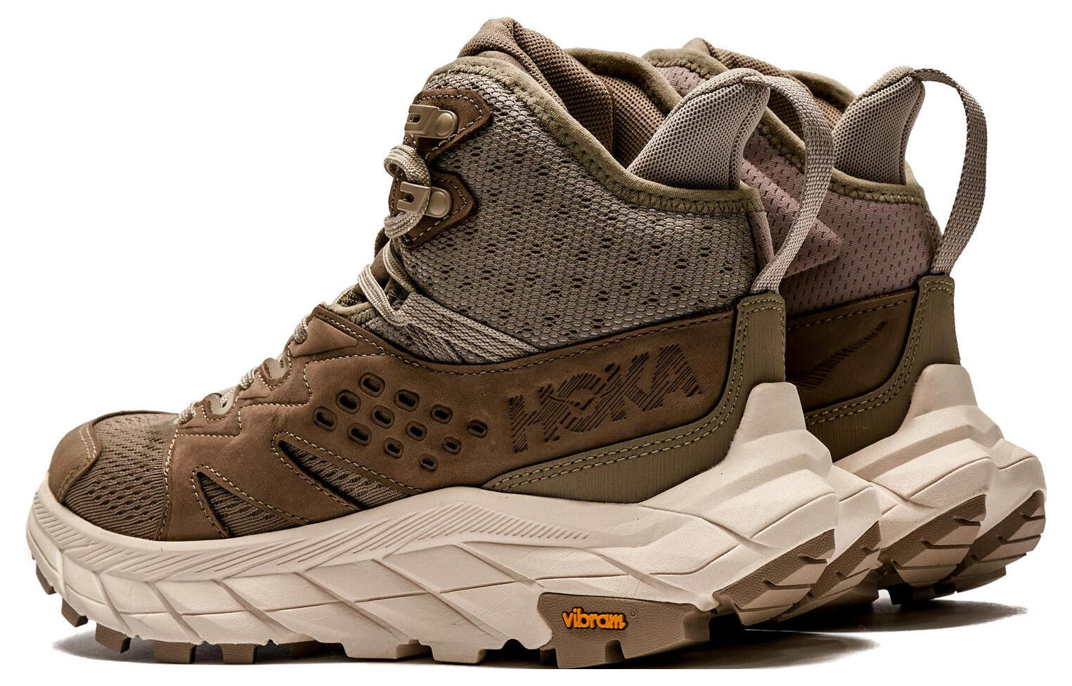 (WMNS) HOKA ONE ONE Anacapa Breeze Mid 'Dune Eggnog' 1134506-DEGG - 4