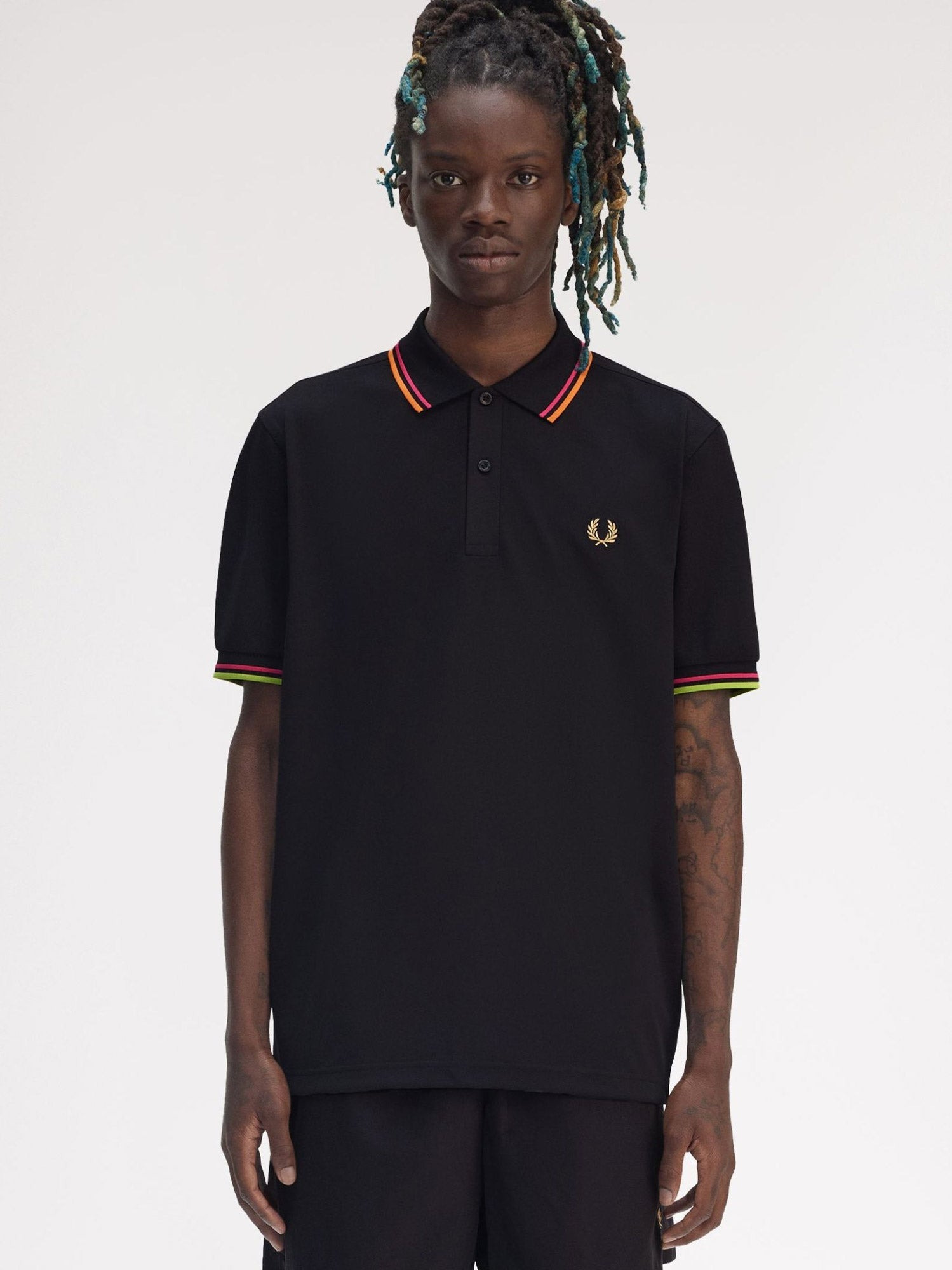 Fred Perry On Court Twin Tipped Recycled Polyester Polo - 2