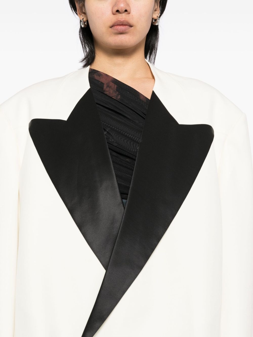 wool blazer - 5