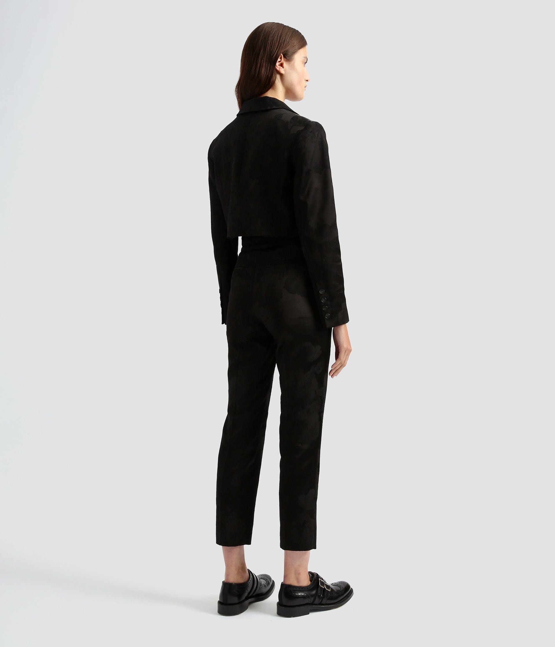 HELGA TROUSER WOOL JACQUARD - 4