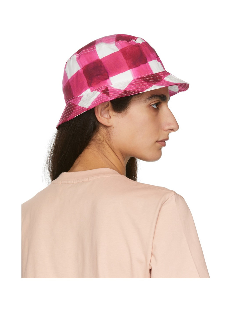 Pink Plaid Bucket Hat 3
