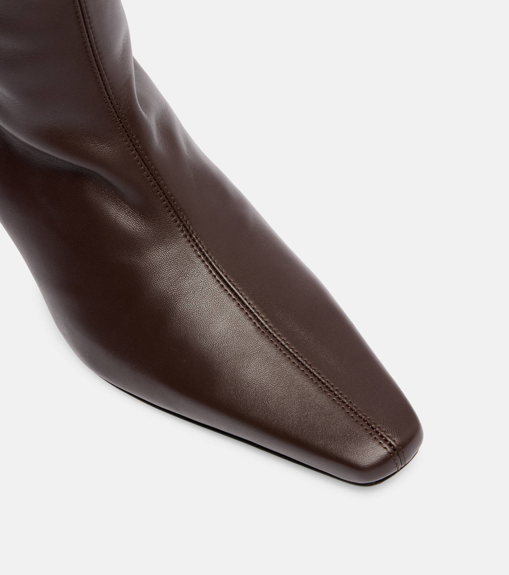 Wally 55 leather knee-high boots - 5