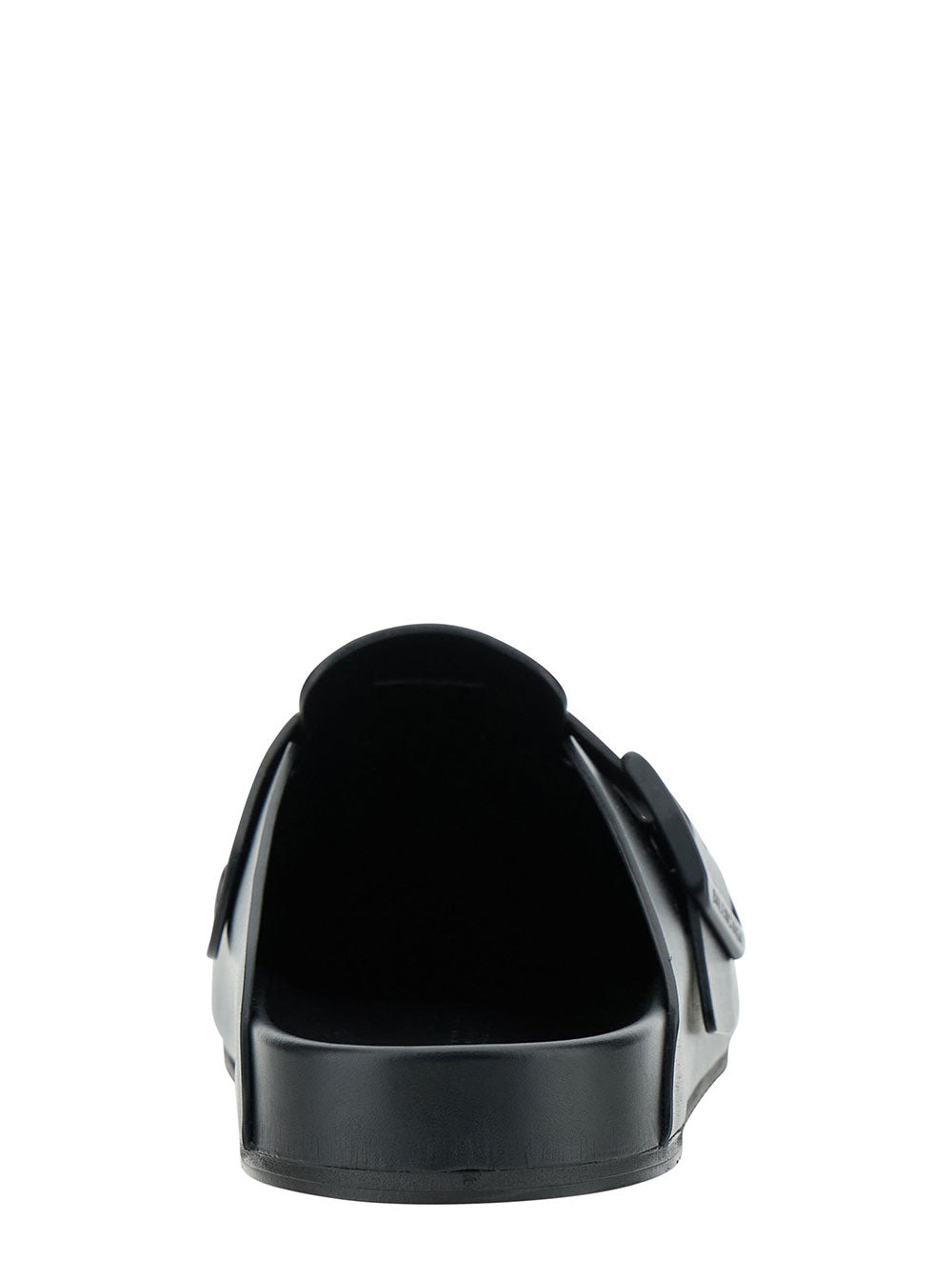 Balenciaga Men 'Sunday' Black Mules With Five Finger Shape At Toe In Matte Leather Man - 4