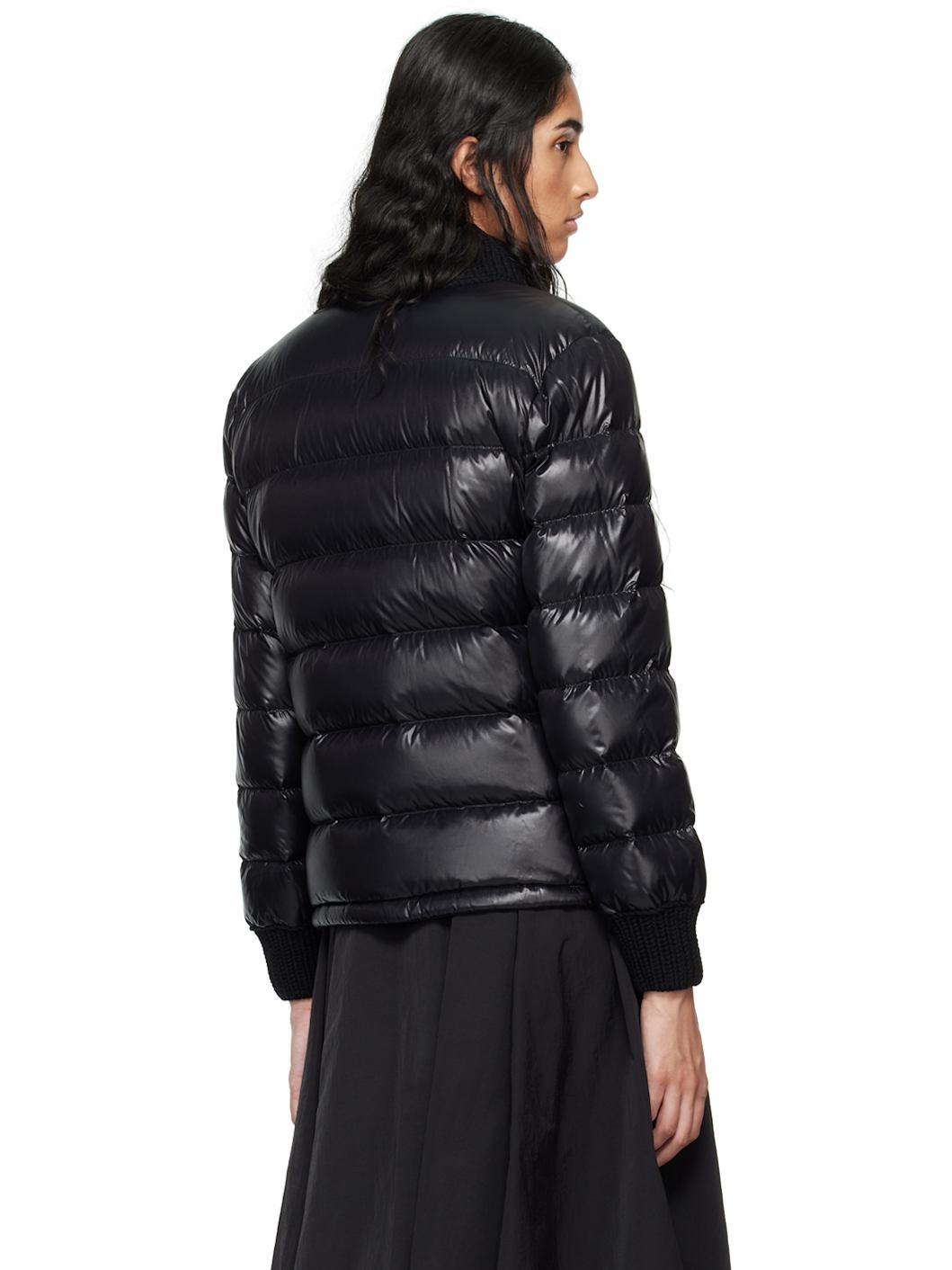 Black Arcelot Short Down Jacket - 3