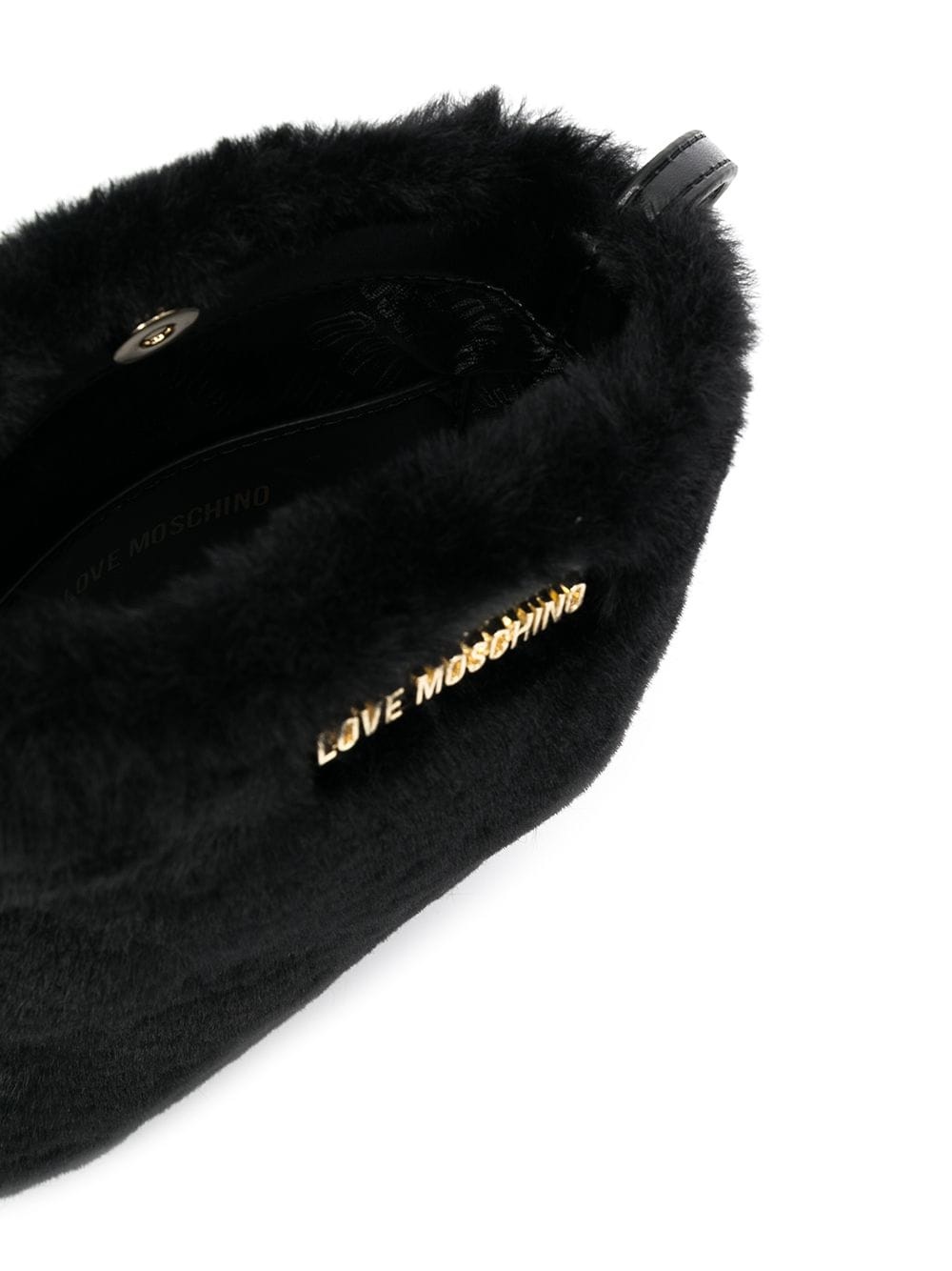 faux-fur small shoulder bag - 5