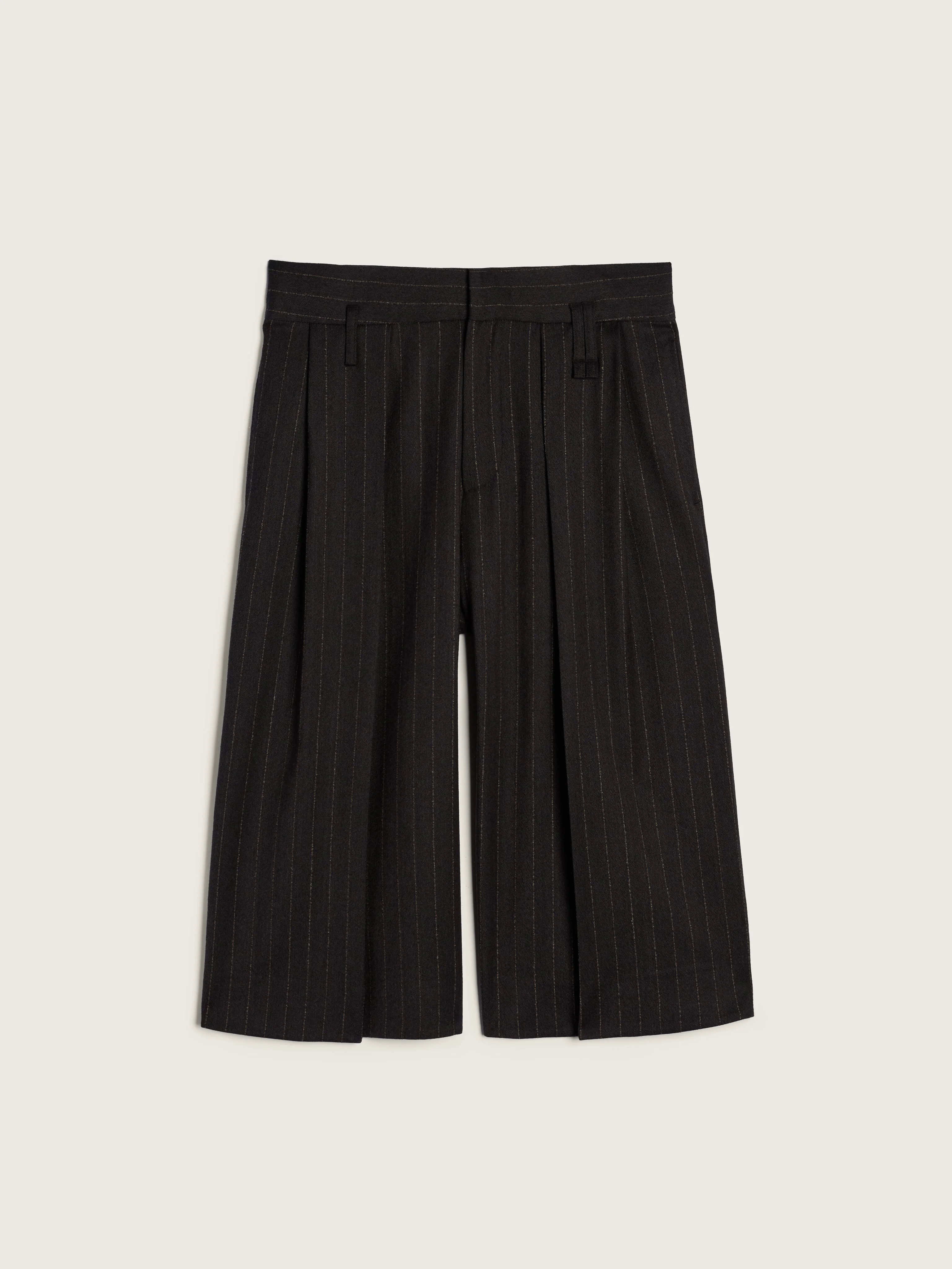 Peeling Waist Wide Leg Shorts - 1