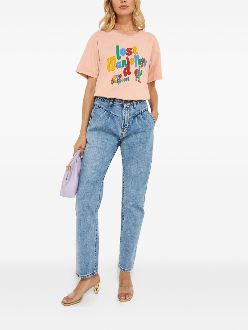 ONE TEASPOON round-neck printed T-shirt outlook