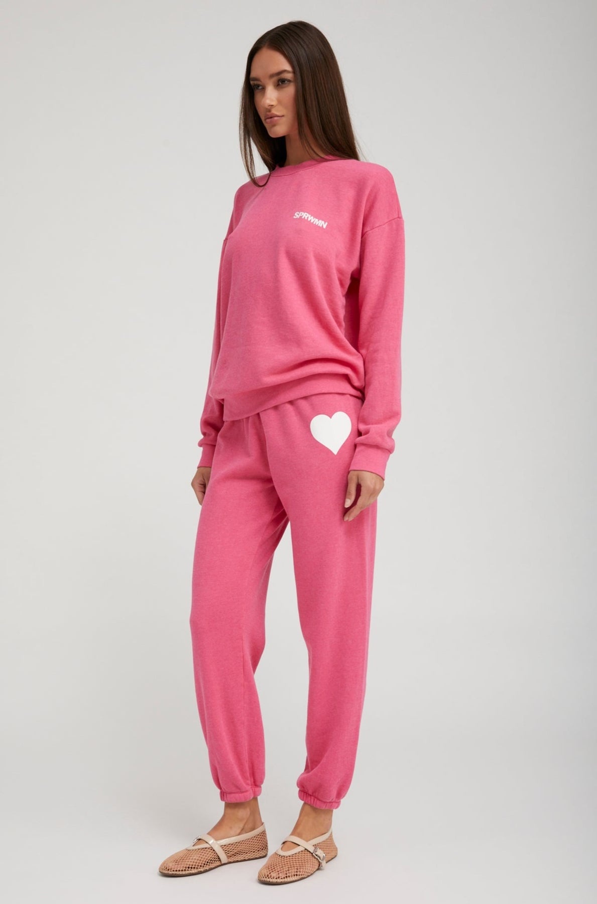HOT PINK LOGO SWEATSHIRT - 3
