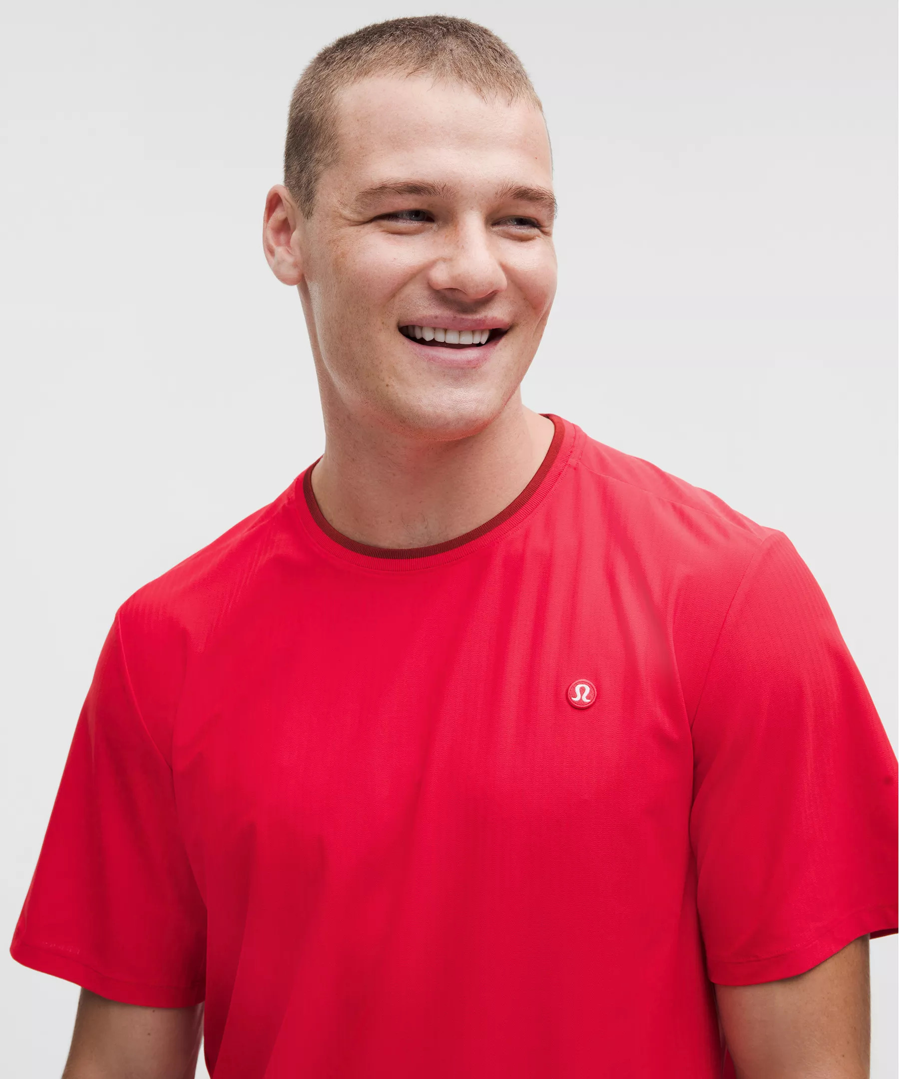UV-Protective Striped Mesh Tennis T-Shirt - 4