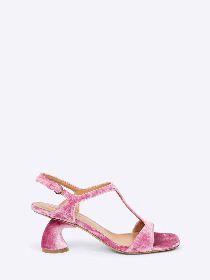 Dries Van Noten VELVET SANDALS outlook
