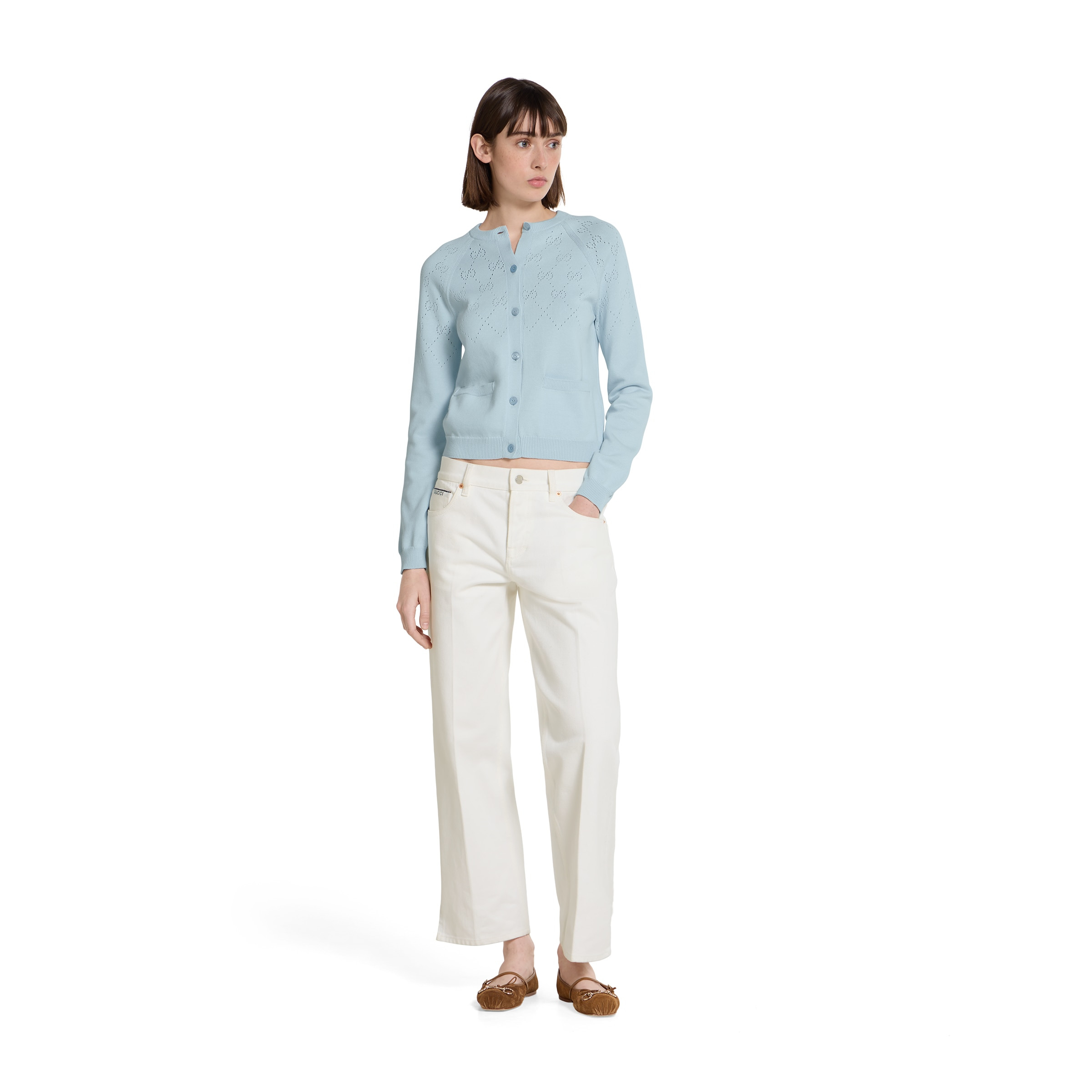 GG cotton cardigan - 2