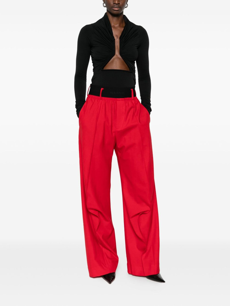 ALAINPAUL pleated-front trousers outlook