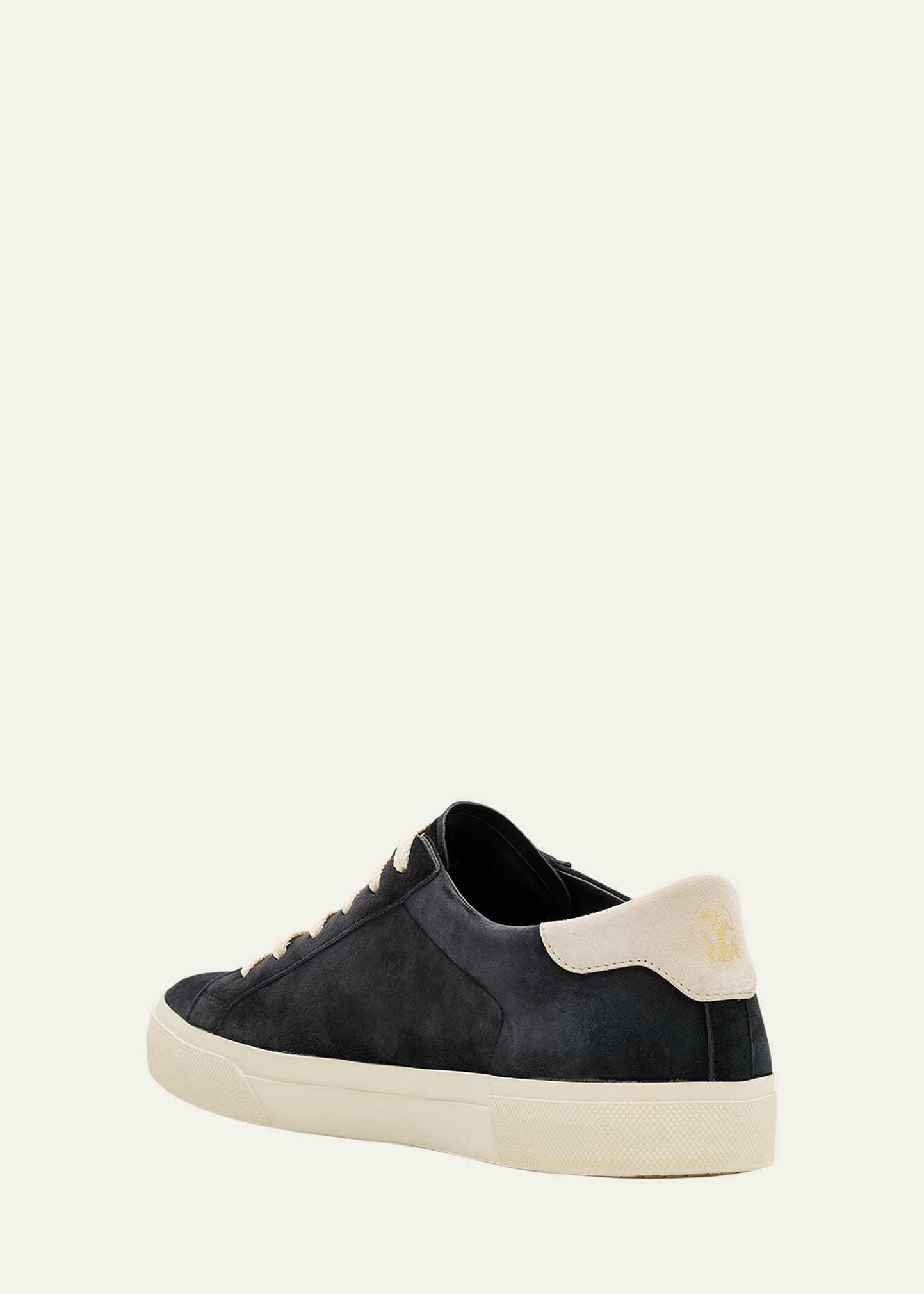 Men's Suede Low-Top Sneakers - 4