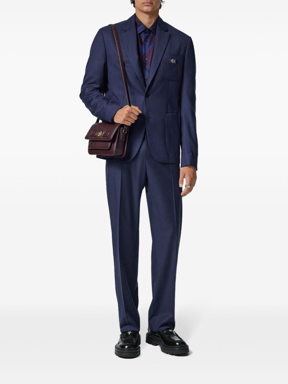 wool tailored trousers - 2