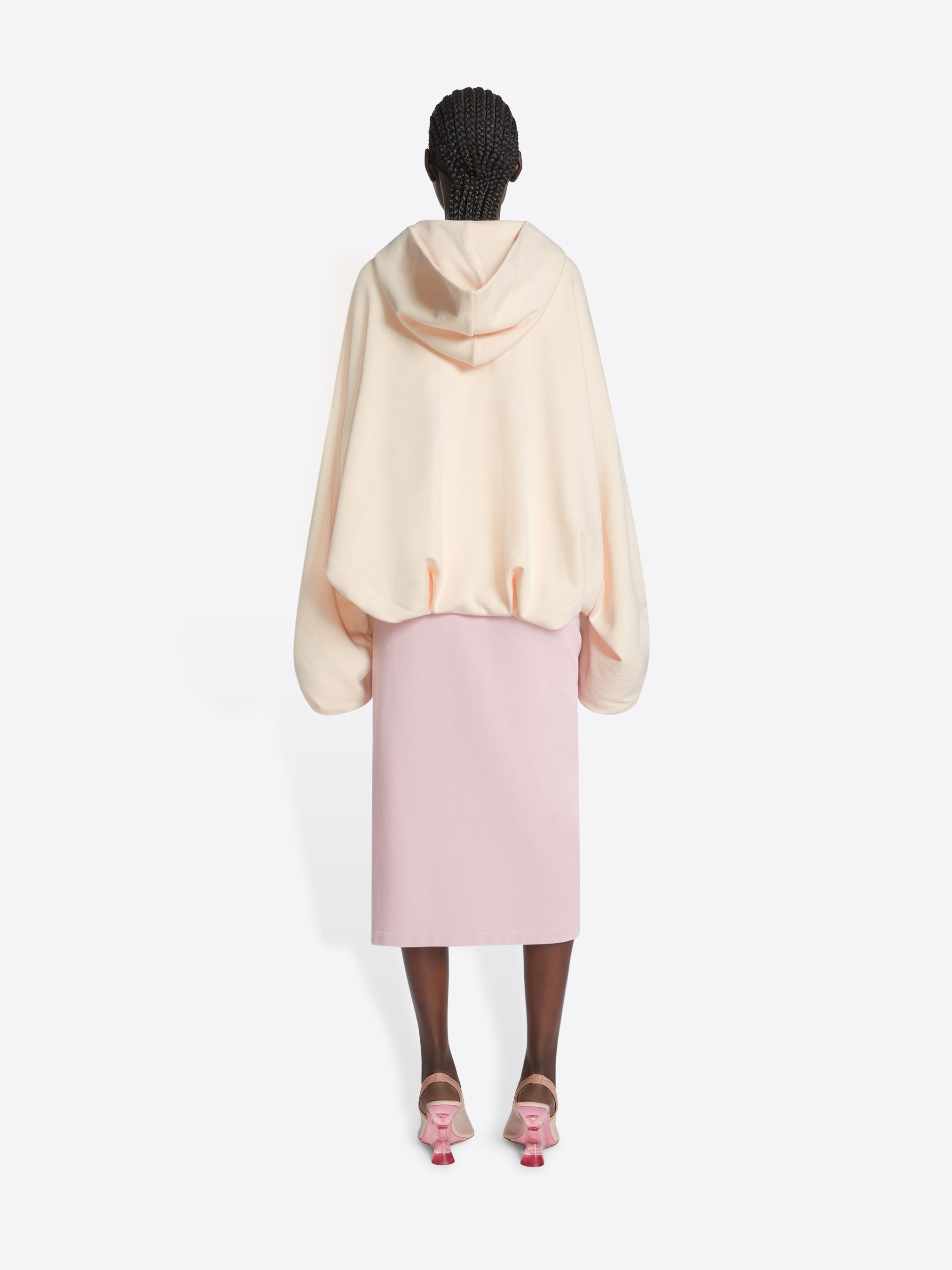 DRAPED HOODIE - 4